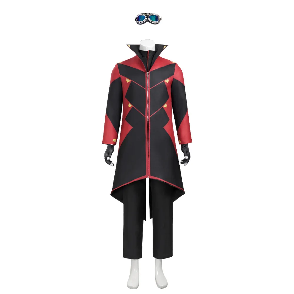 

Sonic The Hedgehog 2 Halloween Eggman Red Costume Cosplay Kawaii Dance