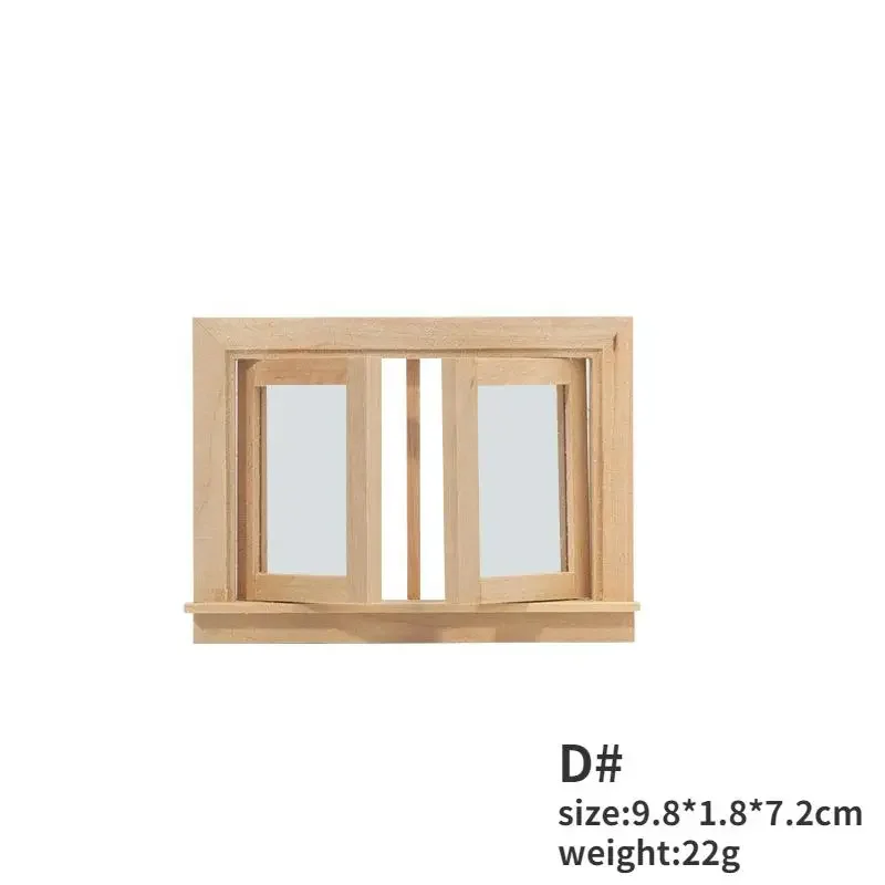 Meubles Miniatures en bois pour maison de poupée, jouets pour enfants, échelle 1:12, 1 pièce