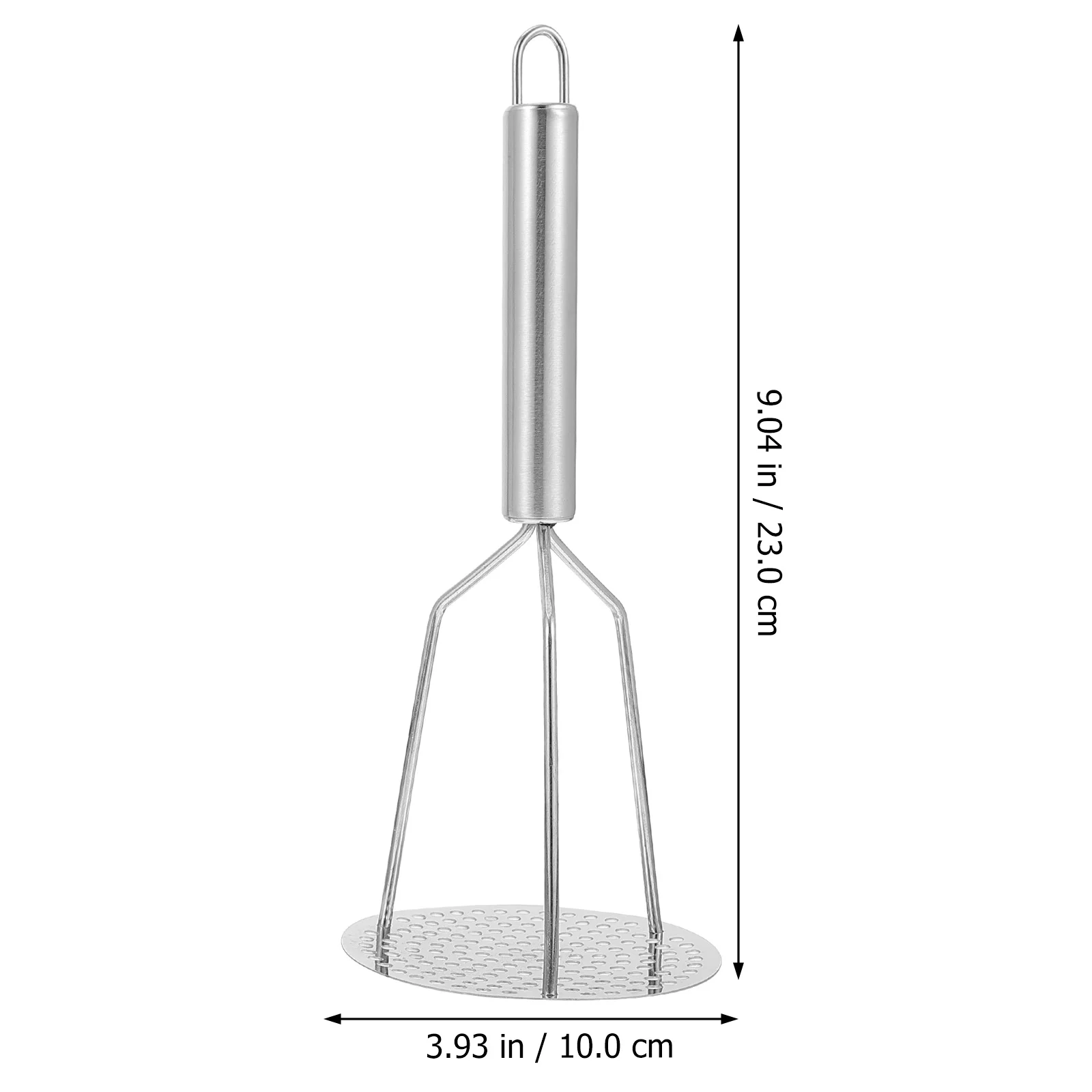 

2pcs Stainless Steel Potato Masher Heavy Duty Kitchen Gadget For Mashing Potatoes Vegetables Pumpkin Puree Hand Held Presser