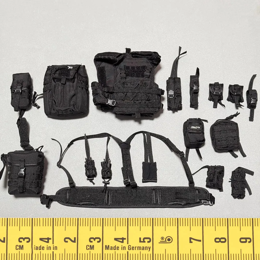 

The Russian Soldier Man Hang Chest Vest Bags Waist Duty Belt Accessories For 12" Scene Component DIY 1/6 DAMTOYS DAM 78103S