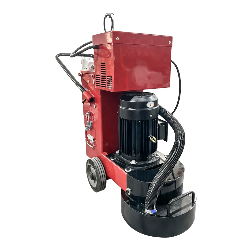 

High Efficiency Walk-behind Manual Concrete & Epoxy Floor Grinder Floor Polishing Machine with Engine 3KW Power for Construction