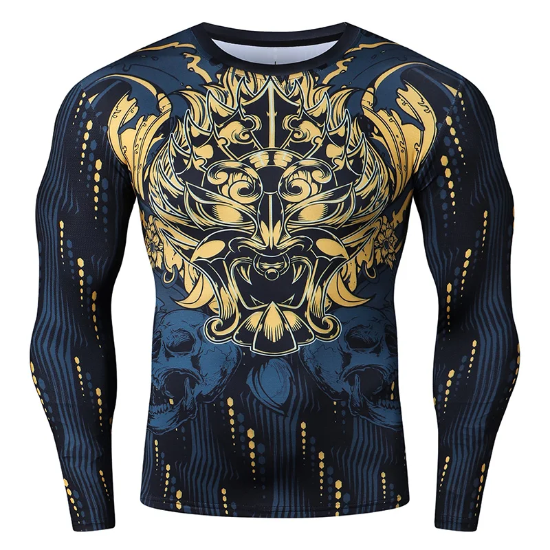 

Compression Shirt Cycling Jersey Unique Design High Quality Polyester Breathable Long Sleeve