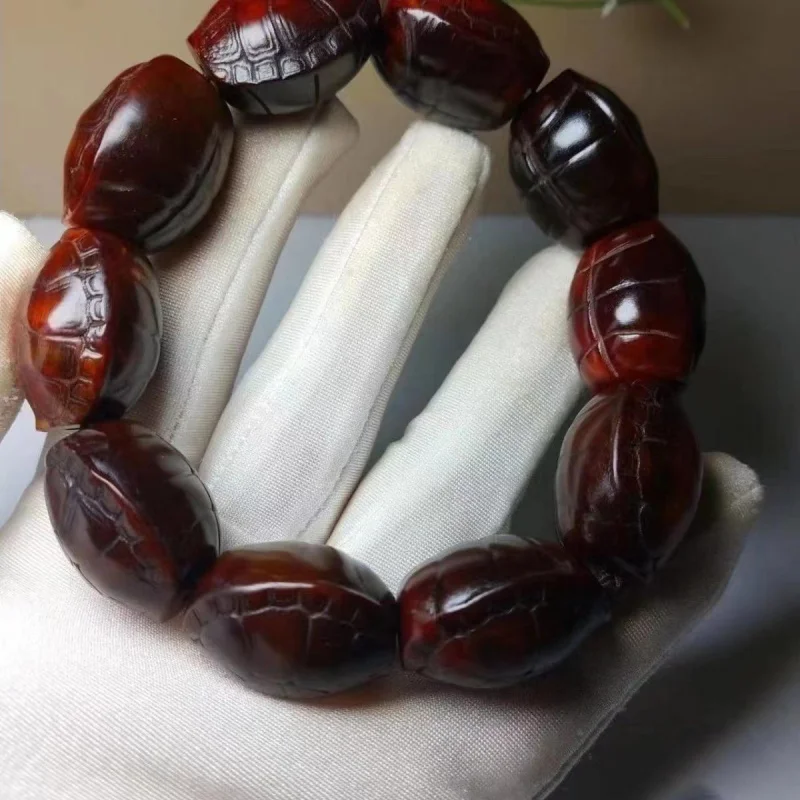 

Yak Horn Wealth Buddha Beads Unisex Ethnic Style Bracelet