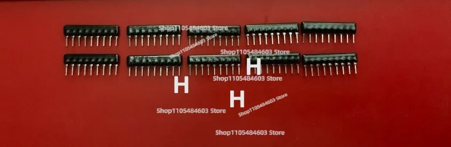 10x RA-08472G FOR SMTEK RESISTOR NETWORK 4.7K OHM 2% 9 PIN SIP BUSSED SMTA472G 10ps