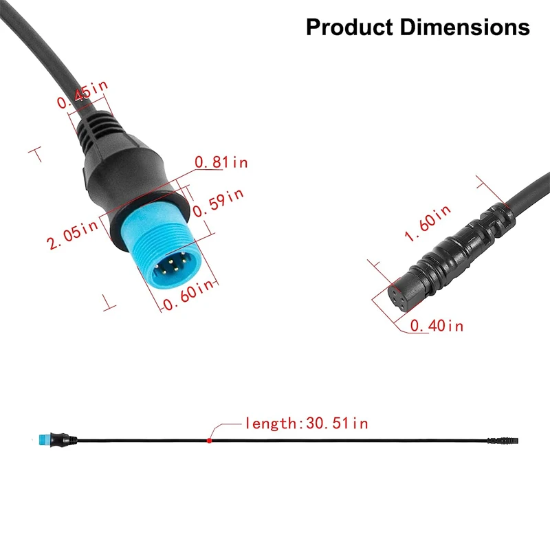 0101271900 Adapter Fit for Garmin AIRMAR, ECHOMAP/ECHOMAP Plus/ECHOMAP UHD/ECHOMAP Ultra, Fish Finder