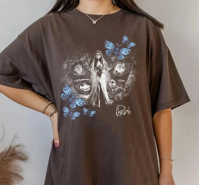 Corpse Bride Horror Movie Inspired Shirt, Corpse Bride Bride To Be Shirt S-5Xl