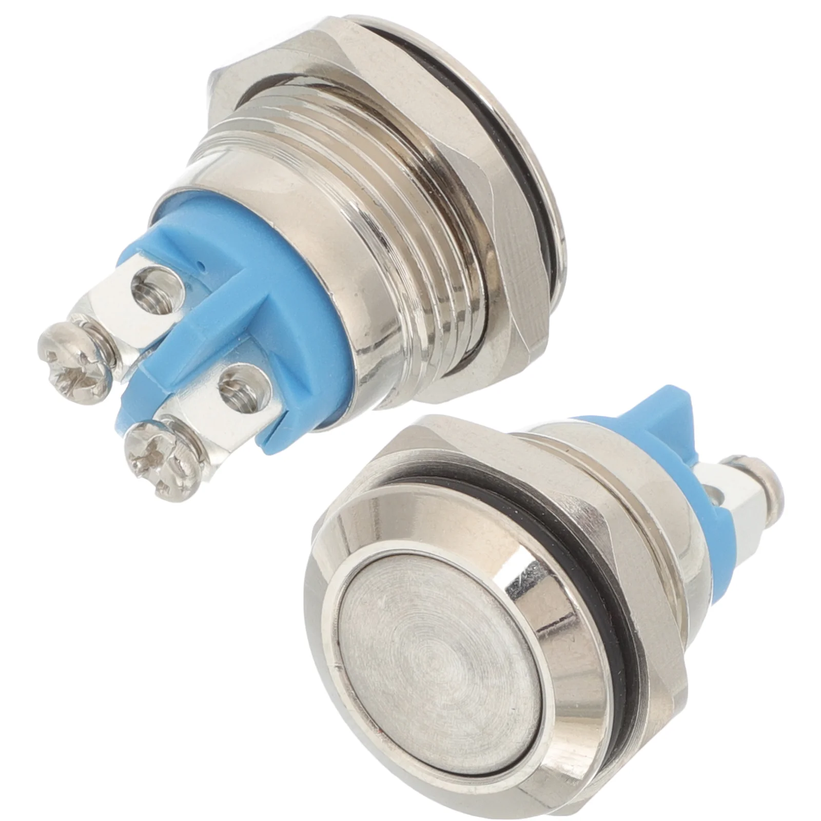 2 Pcs Doorbell Ringer Button Wired Replacement Short Hair for Apartment Front Only