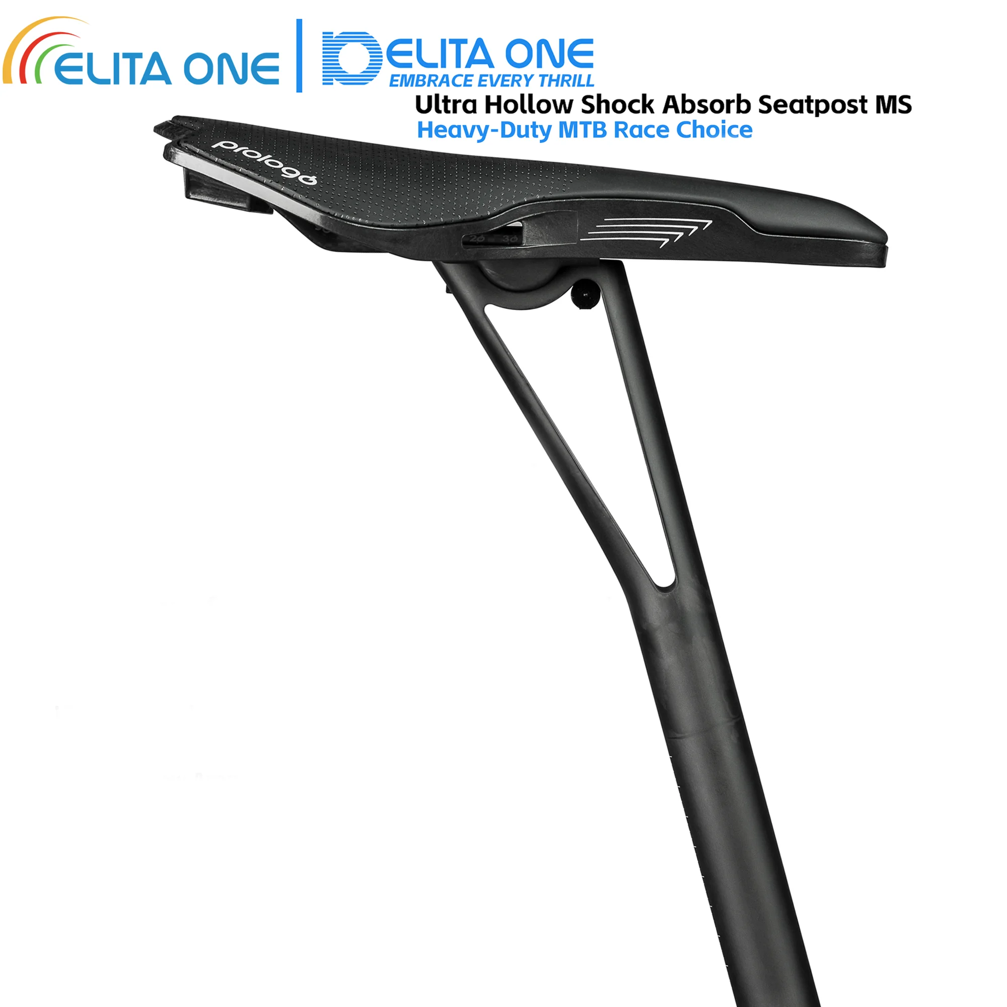 ELITA ONE 10th Anniversary Aero Carbon Seatpost Ultralight Road Bike Racing Clamp 27.2mm/30.9mm/31.6mm Carbon Fiber Bike Accesso