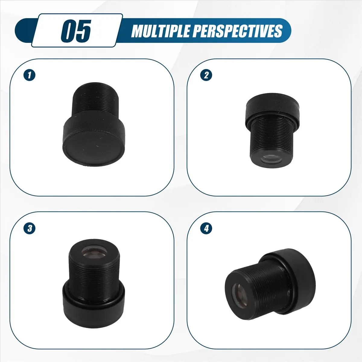 

(BAAY) 12mm Standard Zoom Board Lens Security CCTV Camera Lens 12 MM Focal Length