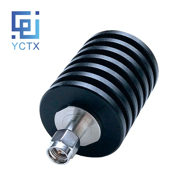 1 pces 10W SMA Male Plug Connector RF Coaxial Termination Dummy Load 3GHz/4GHz/6GHz 50ohm Nickel Plated RF Accessories