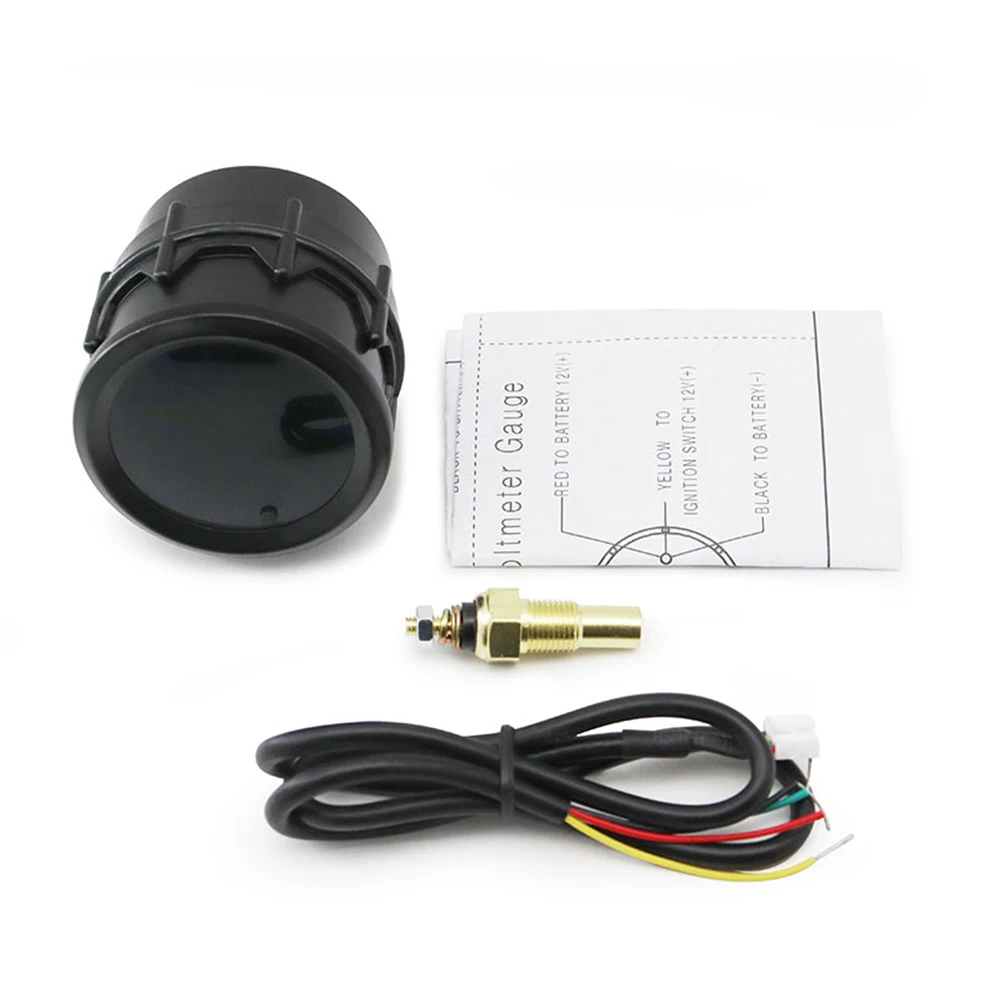 2,52mm LED Getönte 7-Farben-Serie: Boost/Wassertemperatur/Öltemperatur/Öldruck/Voltmeter/Luft-Kraftstoff-Verhältnis/EGT/Drehzahlmesser für Fahrzeuge – Detail 15