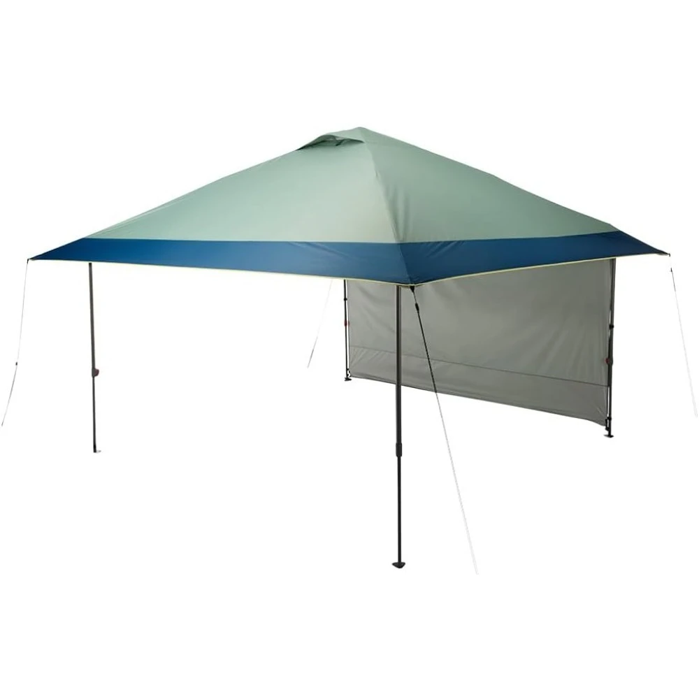 

Pop-Up Canopy Tent with Side Wall Attachment, Portable Shelter with Easy Setup & Takedown, Wheeled Carry Bag Included, Canopy