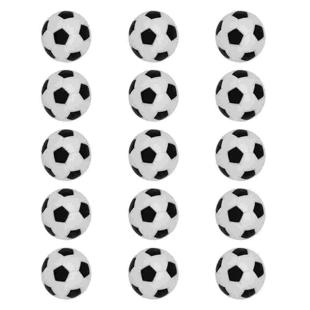 

15 Pcs Table Soccer Clear Color Foosball Balls Replacement Substitute Desktop Practical Small Footballs Supplies Plastic