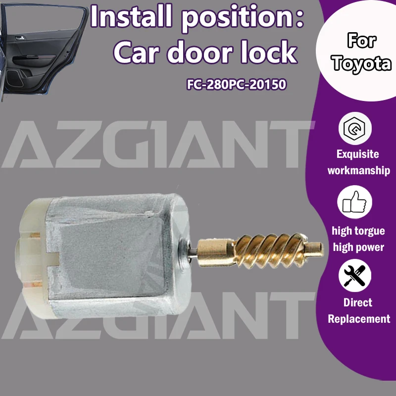 

Car Door Lock 12V motor For Toyota Land Cruiser UZJ100/Prado LC90 3400/FZJ100 FZJ105 HDJ100 HZJ105/UZJ100 FZJ100 FZJ105 HDJ100