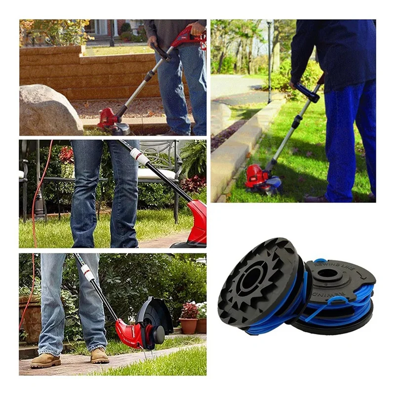 Carretel substituição para Homelite Weed Eater, Aparadores elétricos Cordas, AC41RL3 e AC41RDLB