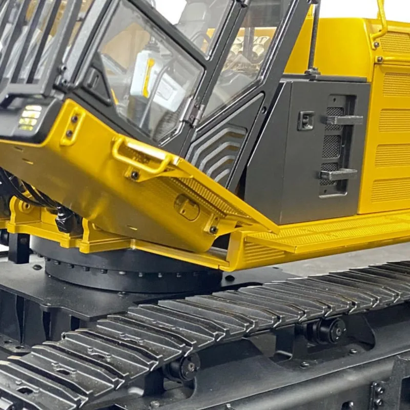 1/14 374 UHD RC油圧解体掘削機4アームPL18EVラジコン完成済み掘削トラックライトサウンドカービークルマシン