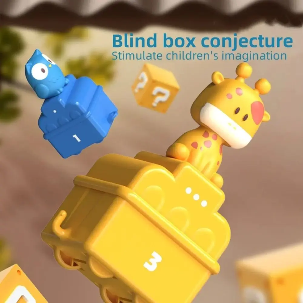 Ordinamento dei colori Marionette da dito per animali Giocattolo interattivo per fienile Casa di abbinamento per animali Conteggio di giocattoli di apprendimento per bambini in plastica