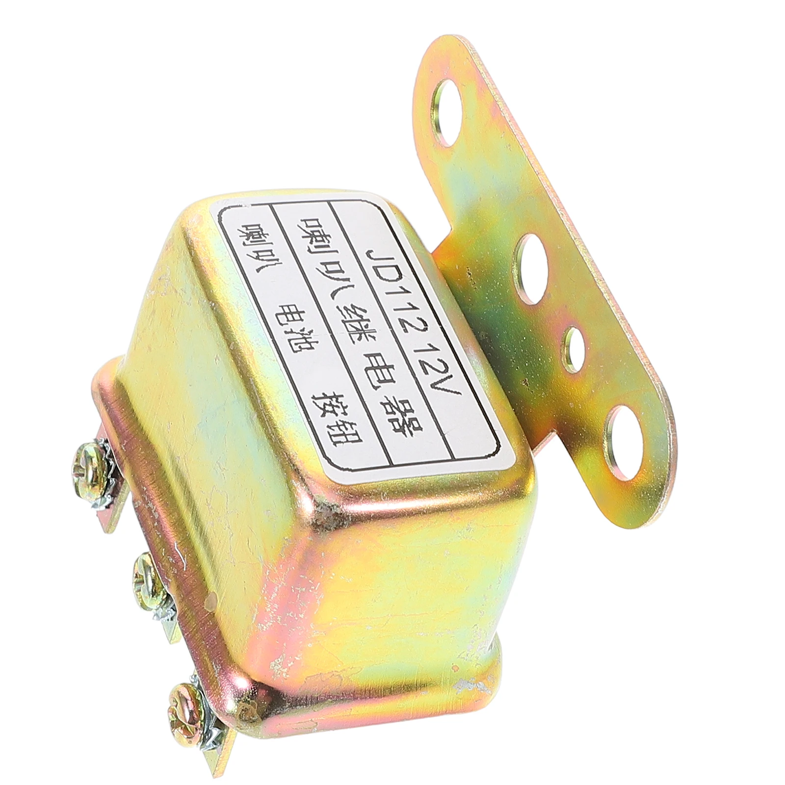 

12V Metal Automotive Horn Replacement Car Truck Vehicle Universal Relay Sturdy Durable Enhanced Driving Safety Loud Clear Sound