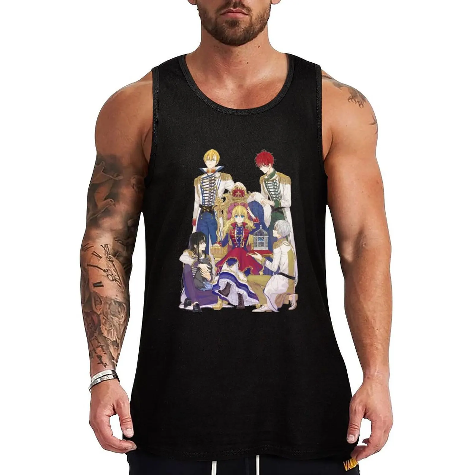 Who Made Me a Princess / Suddenly Became a Princess One Day Athy Athanasia, Claude de Obelia, Felix, Lucas, Ijekiel/Eze Tank Top