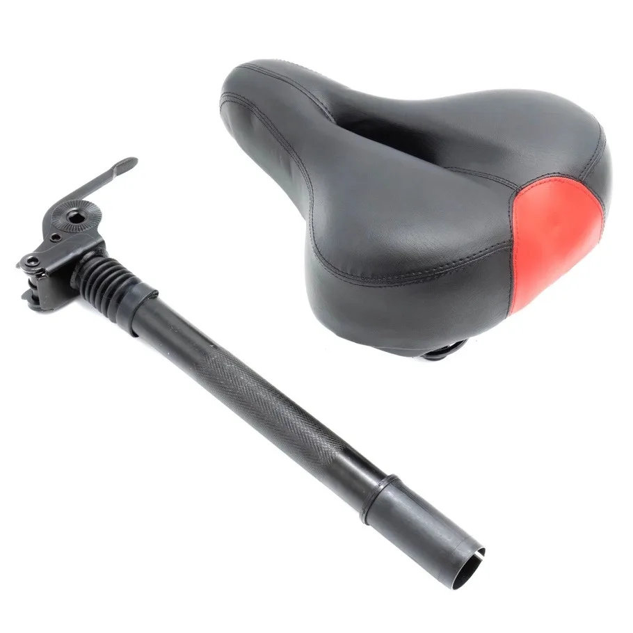 10-дюймовое складное сиденье для электрического скутера, складное седло с регулируемой высотой, без сверления, подходит для деталей KUGOO M4/M4 Pro