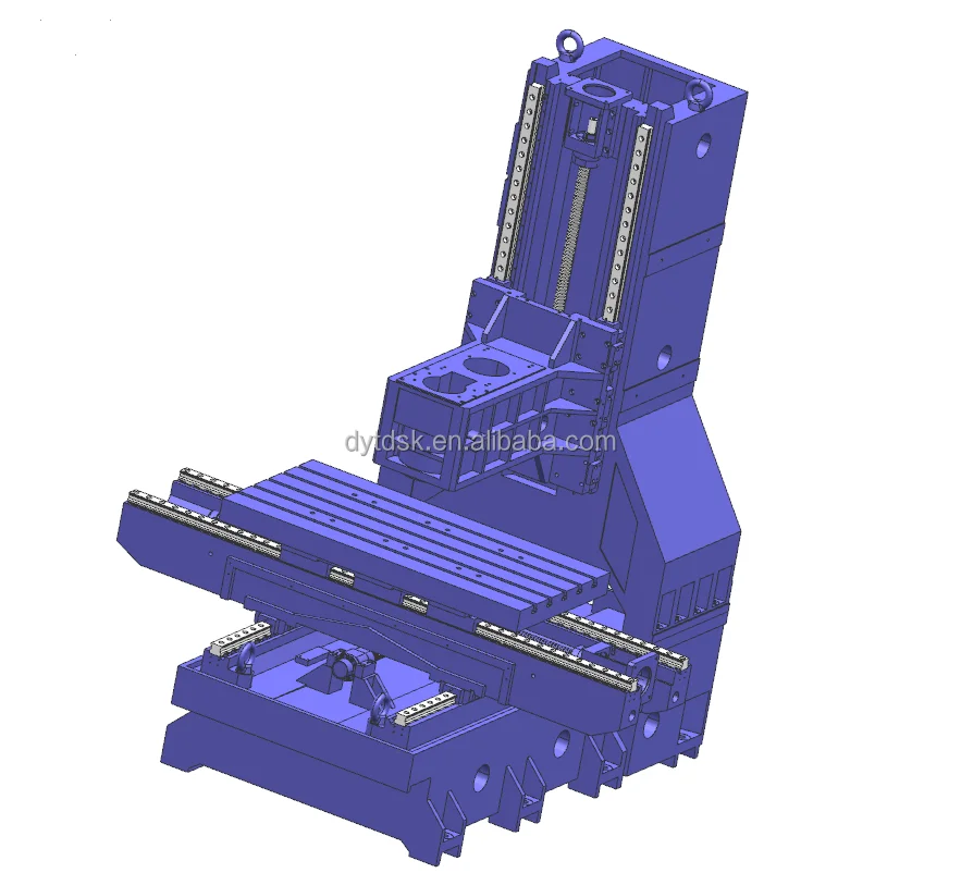 Environmentally Friendly Centro De Fresadora 3 Axis Cnc Vertical Center Table Milg Carving Hine