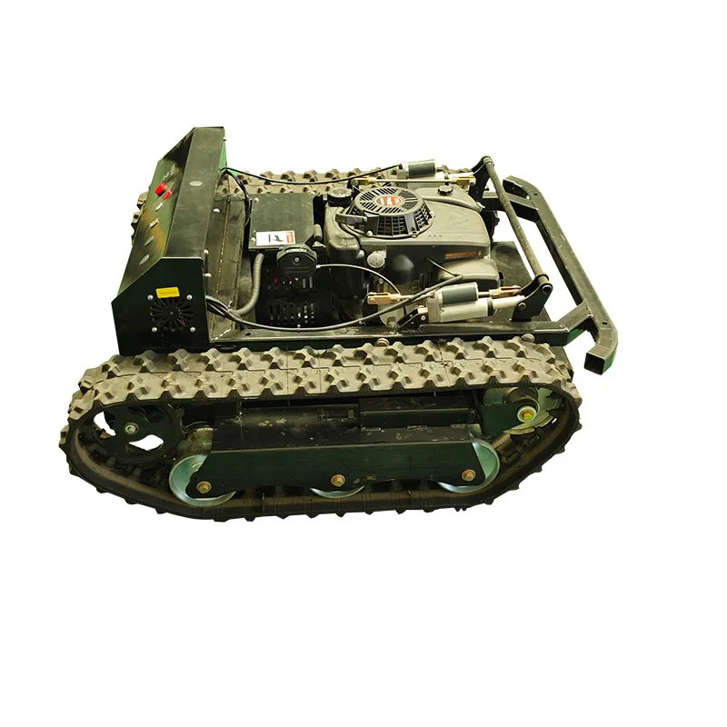 High Efficiency  Remote Lawn Mower Large Capacity Grass Collector for Professional Use