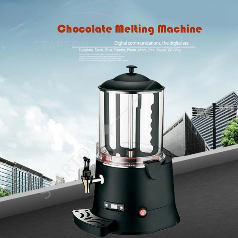 Hot Chocolate Machine 10L Drinking Hot Chocolate Dispenser Milk Tea Soy Bean Coffee Wine Dispenser Kitchen Appliance