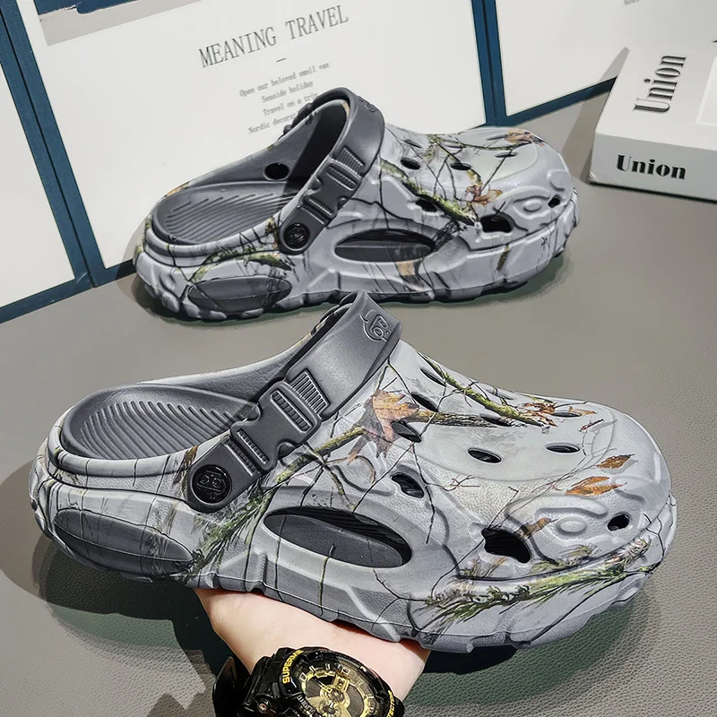 Men EVA New Slippers Beach Indoor Non Slip Bathroom Comfortable High Quality Bedroom Cute Summer Sandals Casual Luxury House