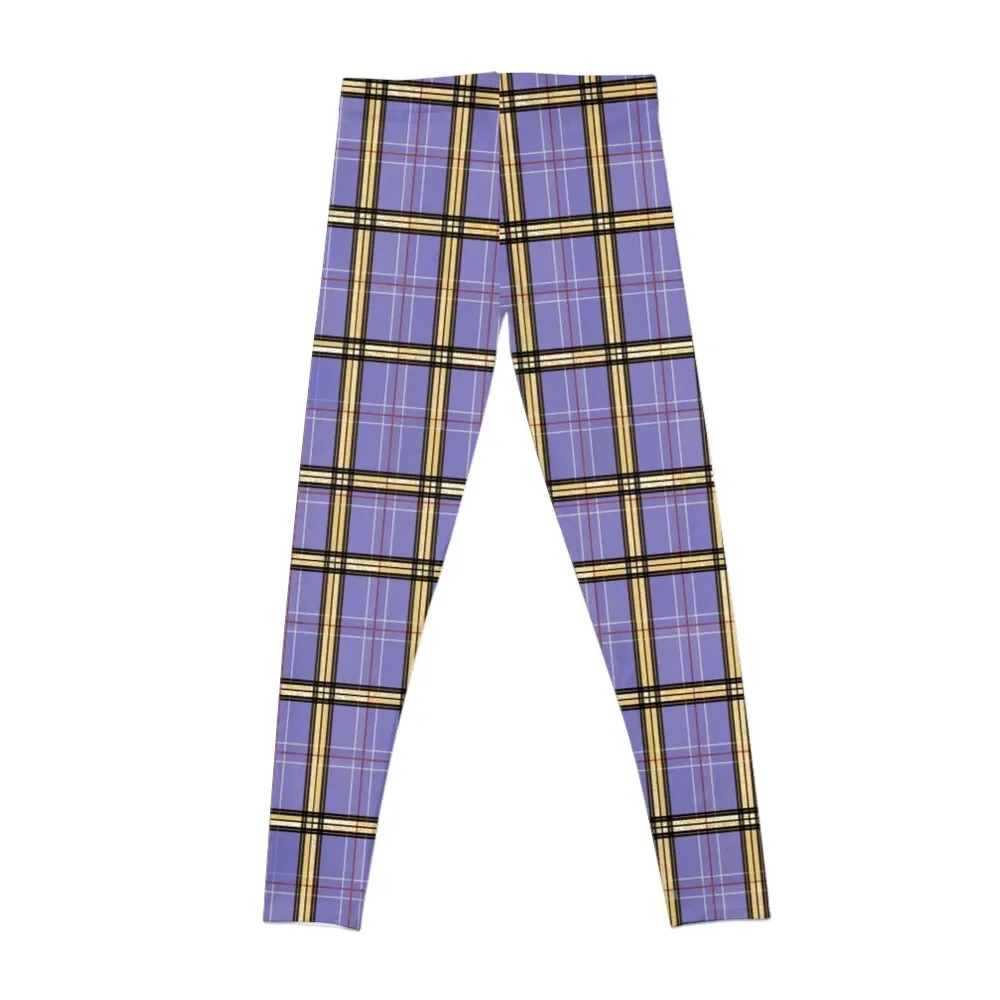 Purple plaid Leggings Training pants high waist sports shirts gym sports for gym Womens Leggings