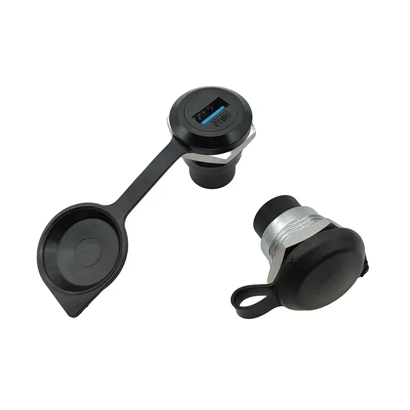 C-Type RJ45 Connector, RJ45 Network CAT6A Shielded/Unshielded Panel 22mm Mount Chassis Plug, Cat6 Internet RJ45 8p8c Modular