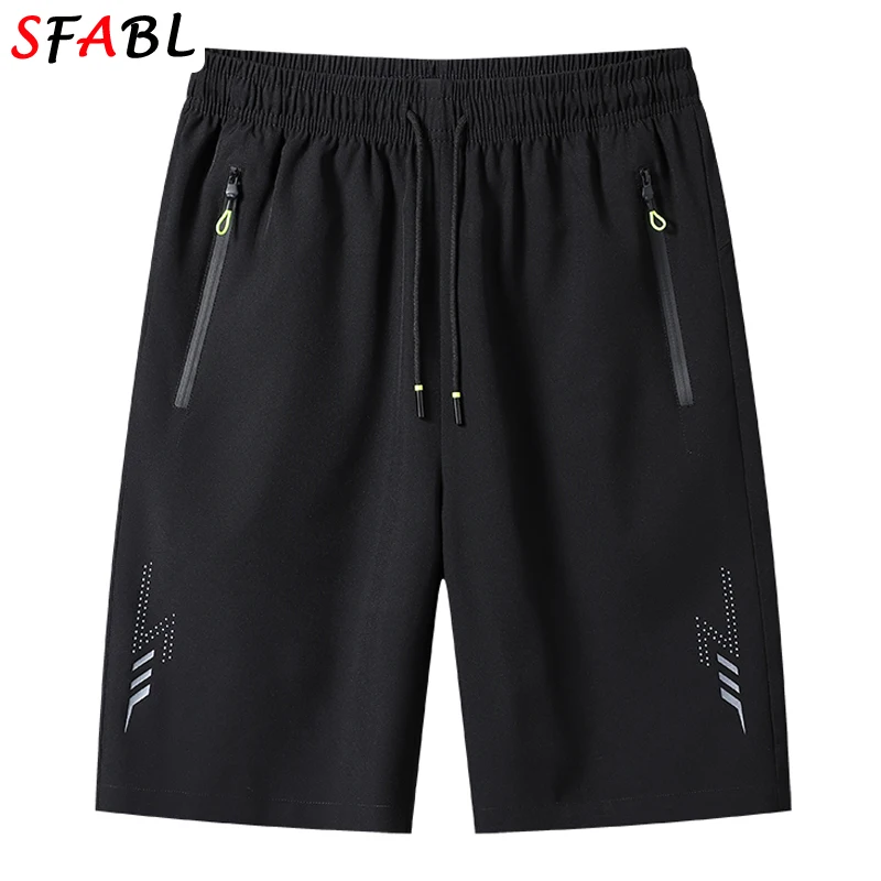 

New Summer Fashion Short Men's Solid Color Gym Fitness Men Casual Shorts Breathable Quick Dry Shorts Men Running Short Pants 3XL