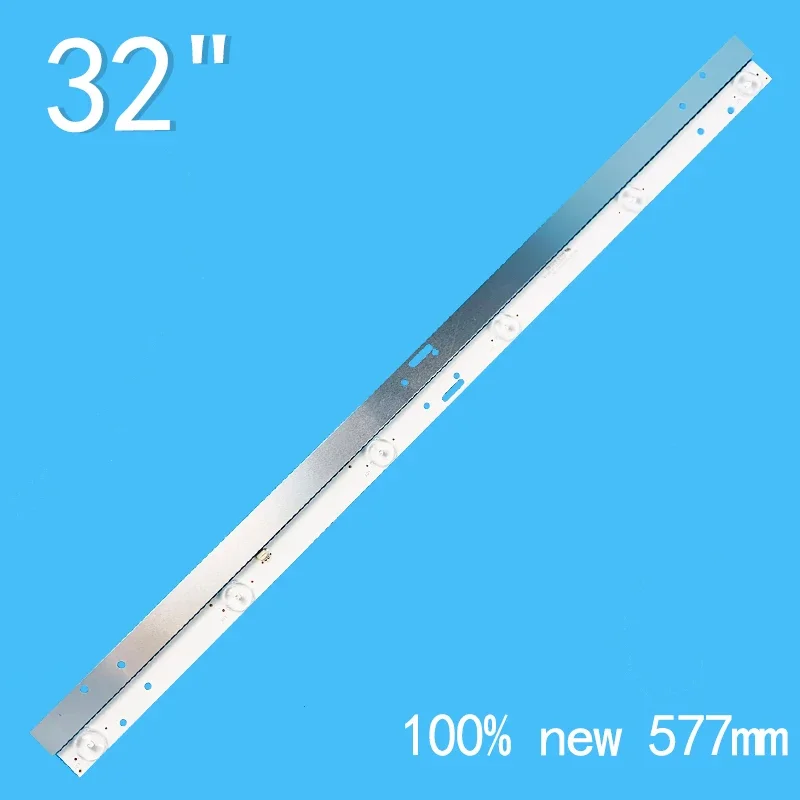 3 Stuks = 1Set 6Leds 6V 577Mm Geschikt Voor 32 Inch Lcd Tv Led 32hs36 HD32-D2 LED-W3288A LE-8822A Tcl Le32c11 Le32d99 Backlight Strip