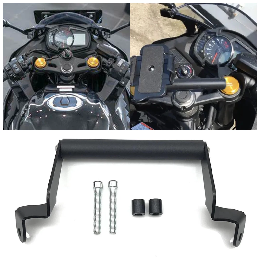 Fits for Kawasaki ZX25R ZX4R Ninja ZX-25R ZX-4RR 2020-2024 Motorcycle GPS Navigation Holder Smart Phone Adapt Base Mount Bracket