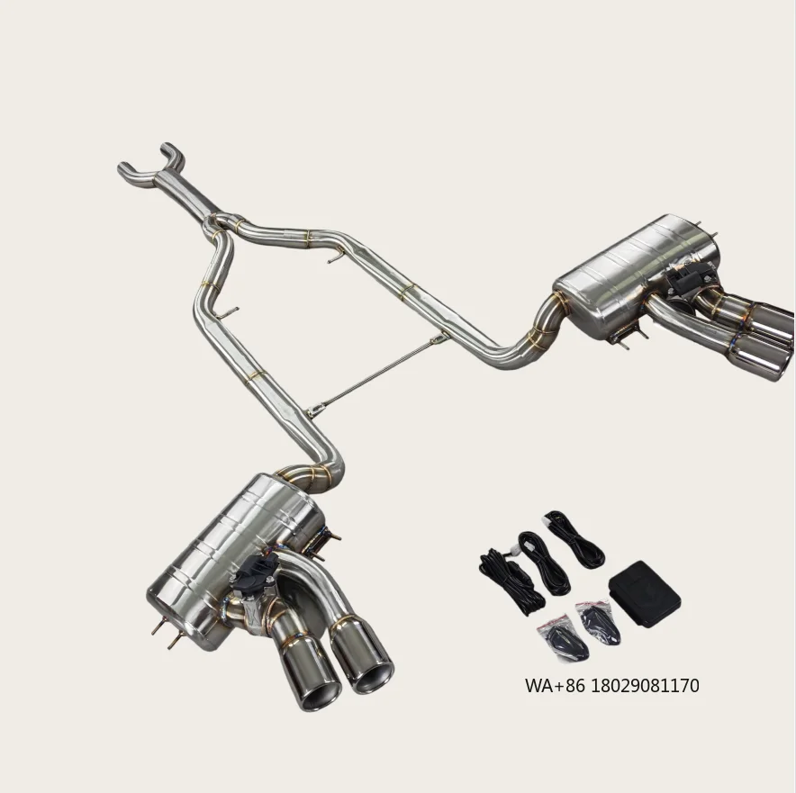 

Высокопроизводительная выхлопная система Catback для SPYDER 4.2 /4200 с глушителями и насадками из нержавеющей стали 304