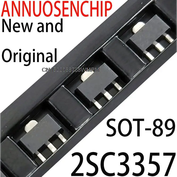 100PCS 2SC3357-T1 RF C3357  SOT-89 NPN new and  2SC3357