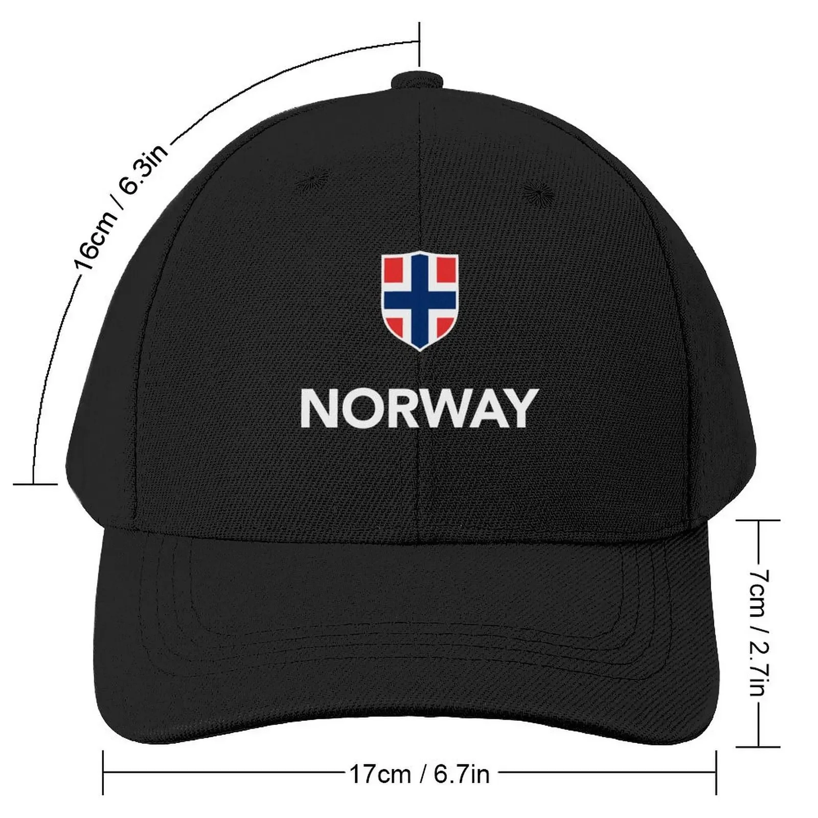 Norway Norwegian Flag Baseball Cap Anime Hat Hat Man For The Sun Custom Cap Luxury Hat Men's Luxury Women's