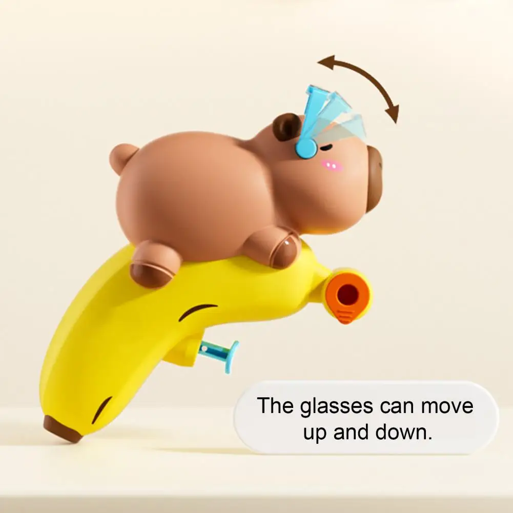 

Cute Water Toy for Toddlers Water Squirter Toy for Kids Cartoon Capybara Sprayer with Easy Pump Action Summer Outdoor for Bath