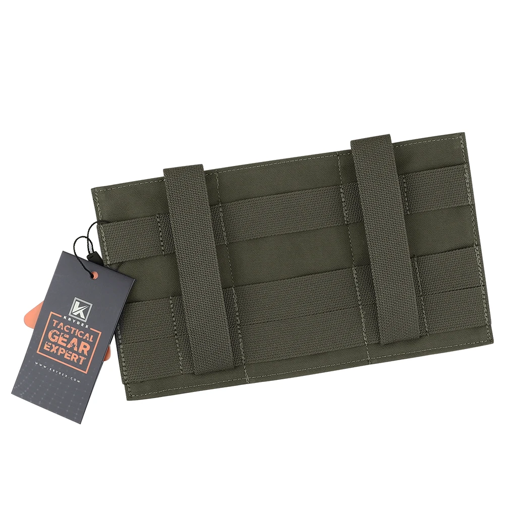KRYDEX Tactical Fast‑Draw Elastic Tripple Magazine Pouch, 5.56 .223 Mag Holder for M4 M16, Hunting Multi‑Use MOLLE Pouch