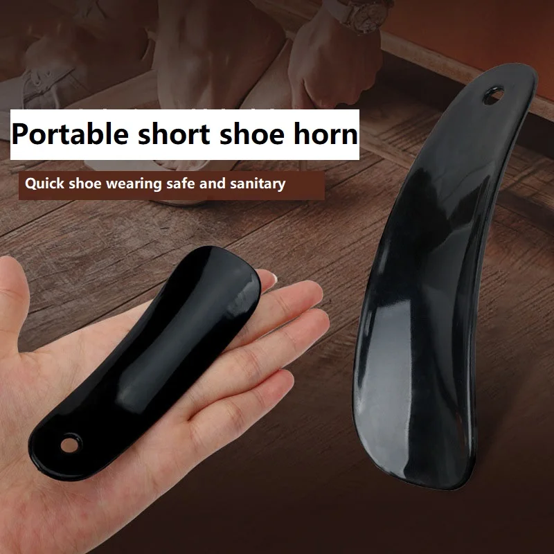 New Shoe Wearing Tool Shoe Slip on Stick Help To Put Shoes Shoehorn Portable Plastic Shoes Wearing Stick Shoehorn Luxury