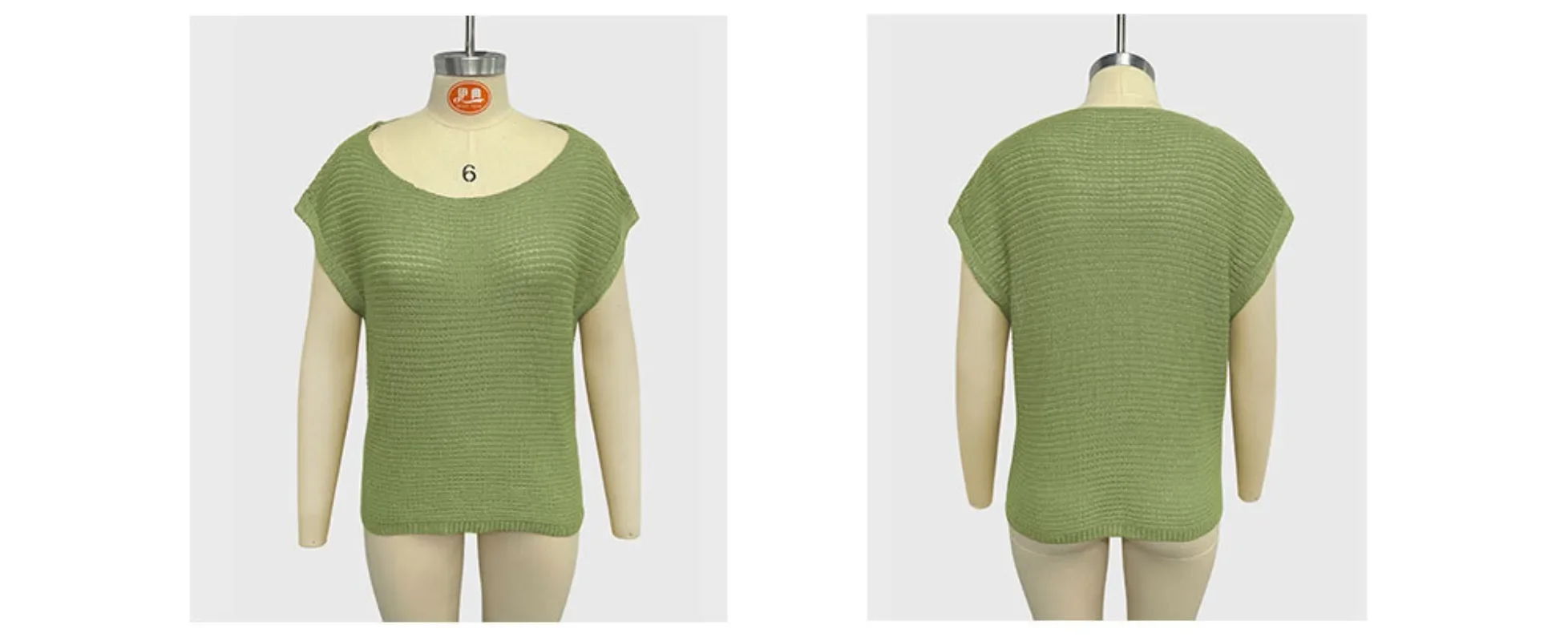 Summer New Women's Solid Color Hand Hook Cover Up 2024 Loose Size Bat Sleeves Knitted Shirt for Women SFC10-3