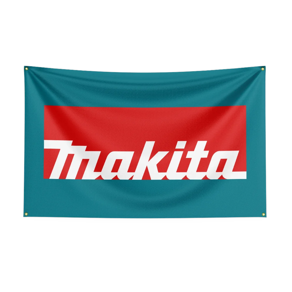 M-Ma-ki-taS Tool Flag Polyester Printed Cars Flags Custom Banner Tapestry for Room Garage Decor Power Tools Flag