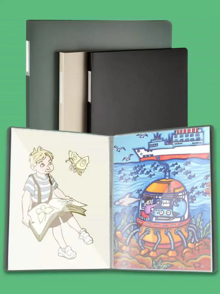 Duży plakat Organizer na dokumenty A2 na rysunki A2 Organizer do papieru HD przezroczyste rękawy A2 Folder — zdjęcie produktu 2