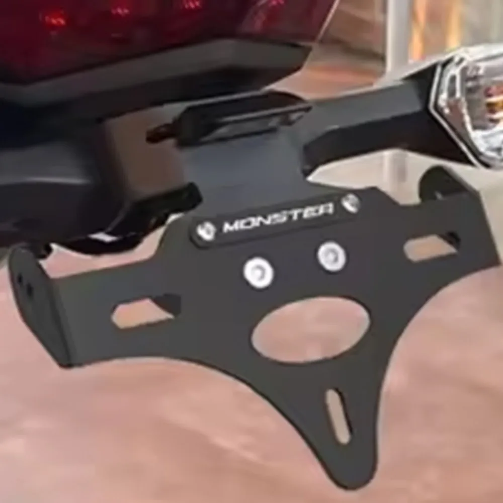 For DUCATI Supersport 939/S 950 950S Monster 659 797 821 1200 S R License Plate Holder Bracket Rear Tail Tidy Fender Eliminator