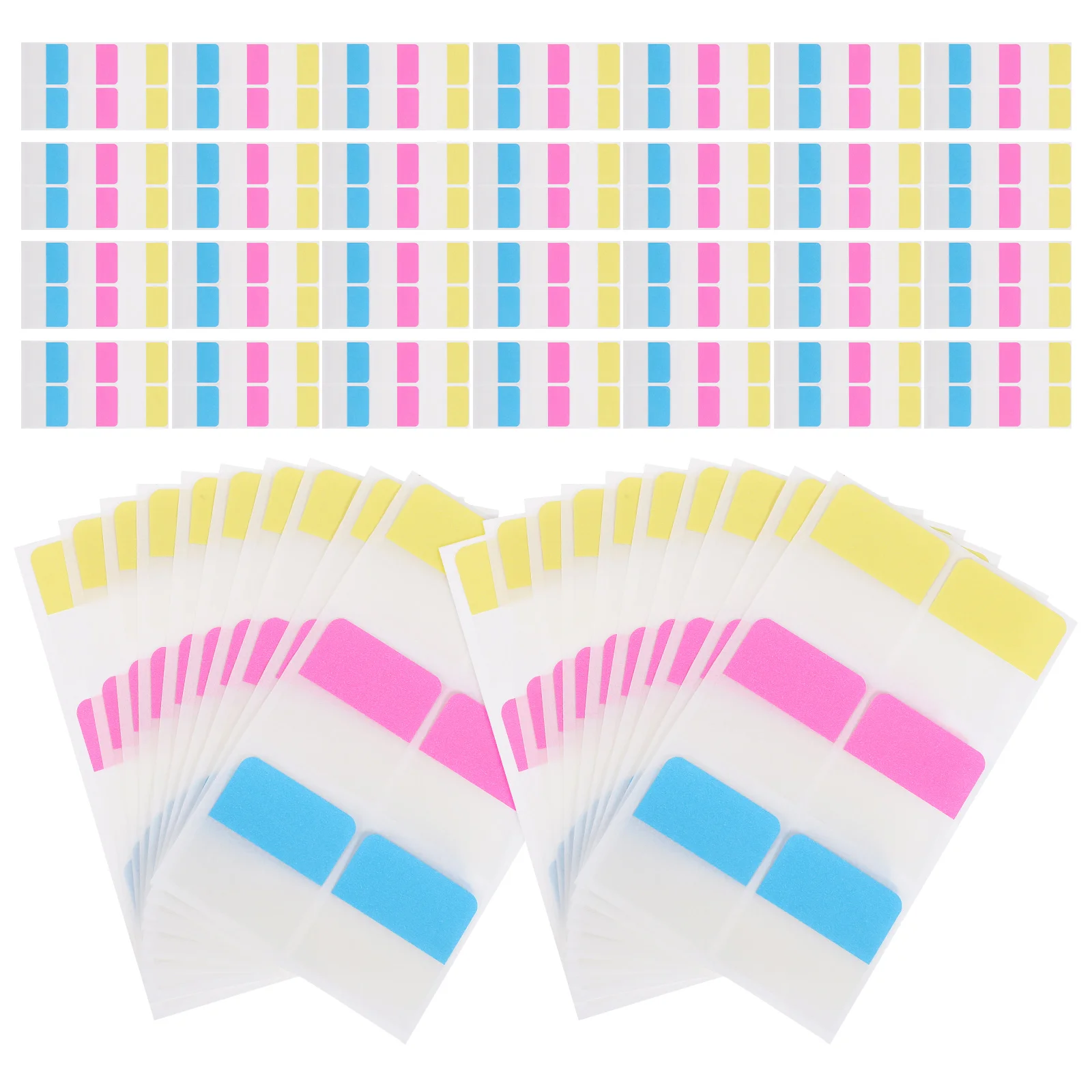 Picture 5: 60Pcs Sticky Index Tabs Colorful Writable Page Markers Labels for Notebooks Binder File Folder Planner Classification Tabs