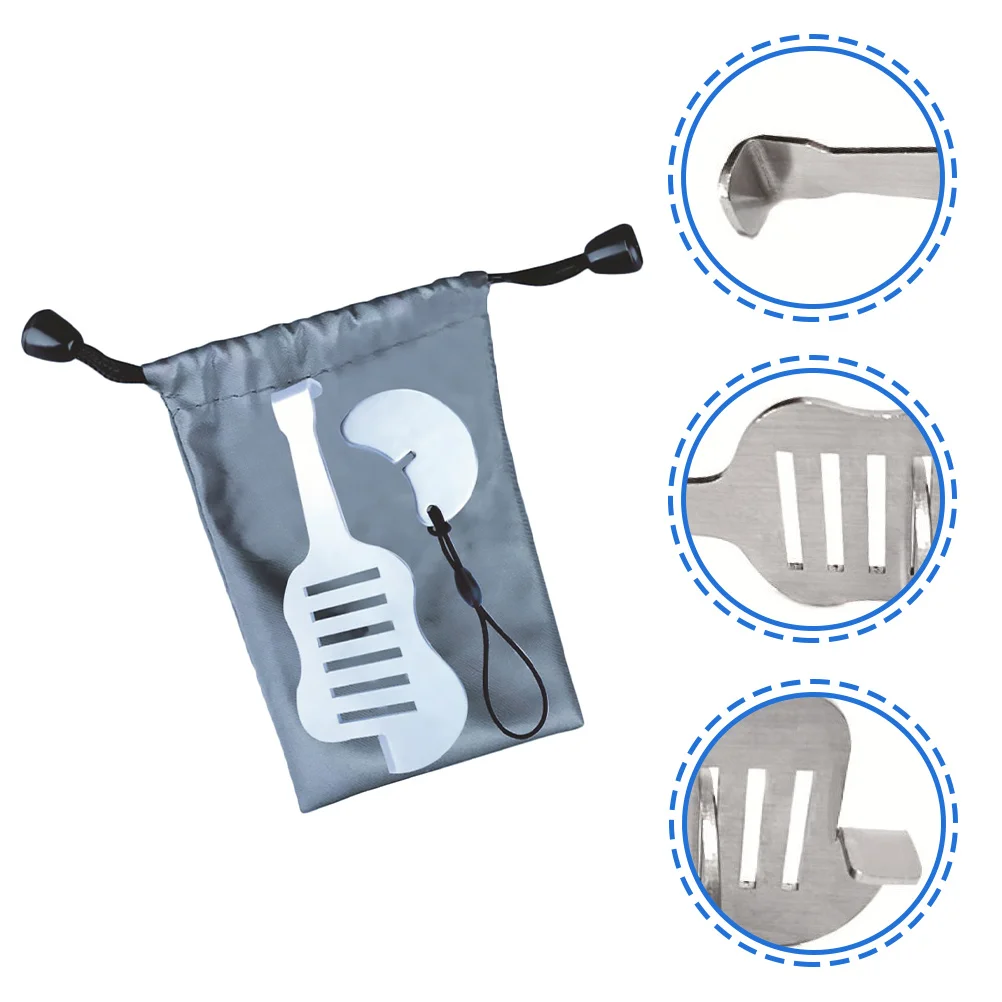 

1 Set Guitar Shaped Stopper Security For Home Hotel Apartment Dorm Portable Door Lock Extra Security Travel Safety Door Barrier