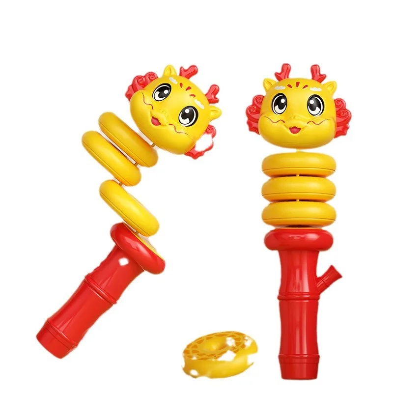 New Whistle Twister Snake Children Creative Fun Toys Twister Baby Extractor Balance Swing Revolving Greedy Snake Creative Toys