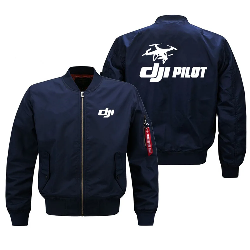 

2025 New DJI Drones Pilots Spring Autumn Winter Military Outdoor Ma1 Bomber Jacket Man Coats Jacket Zipper Jackets for Men