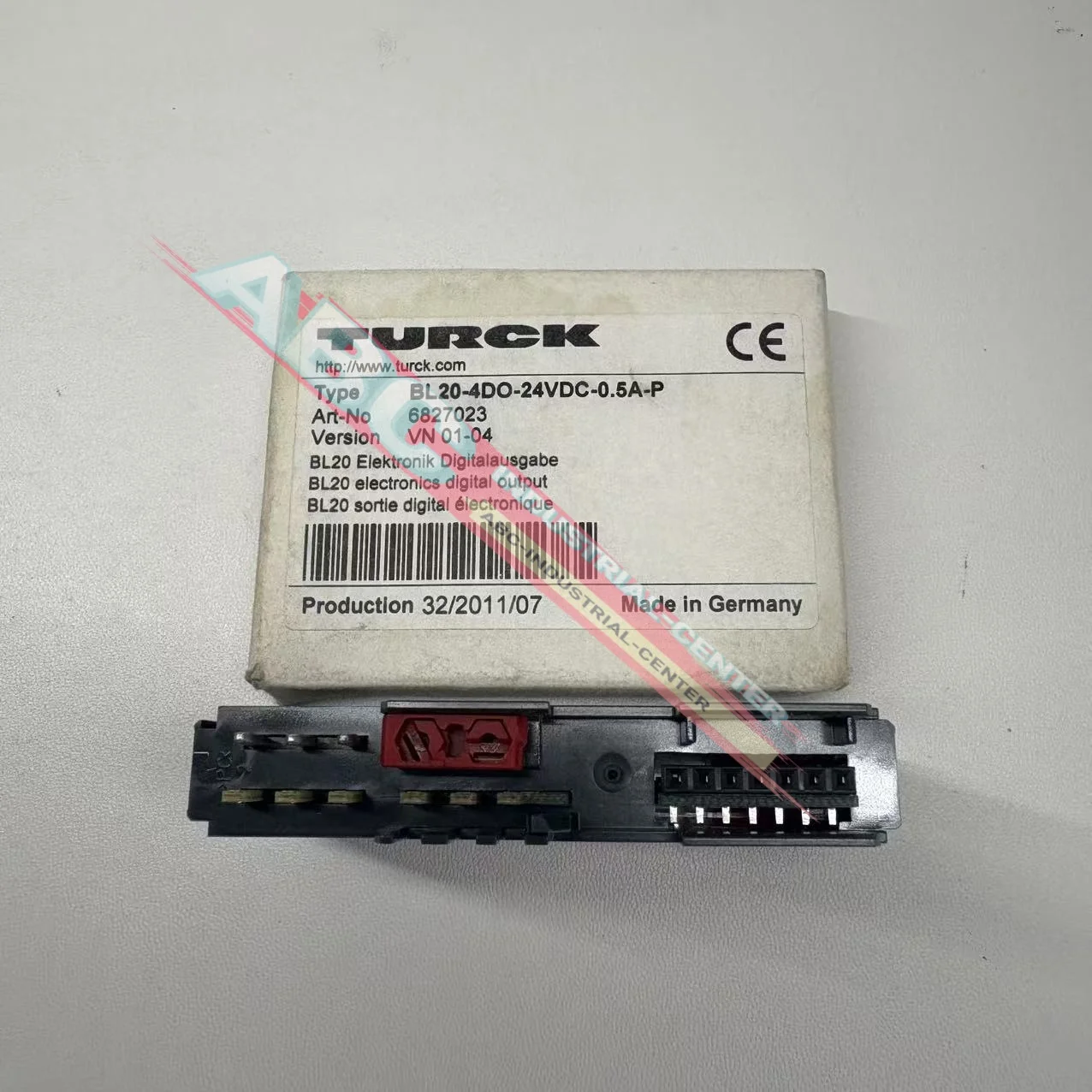 Modulo PLC BL20-4DO-24VDC-0.5A-P 6827023 nuovo in scatola