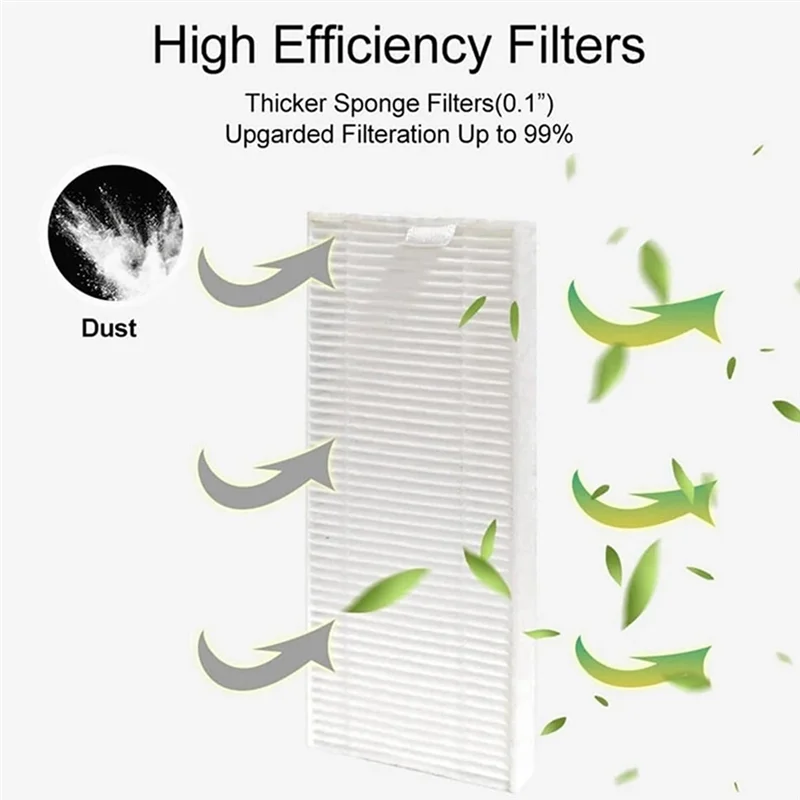 BAAN-12PCS Filtro HEPA Spazzola Laterale Per Lefant M210 M210S M210B M213 Aspirapolvere Accessorie Aspirapolvere Parti di Ricambio