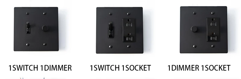 2Gang Maßgeschneiderte goldene schwarze Retro-Bronze-SS-Platte 30 Tage Messing geknoteter Kippschalter 110 V amerikanischer Standard-Wandschalter-Steckdosendimmer – Detail 6